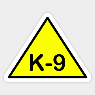 K-9 Sticker